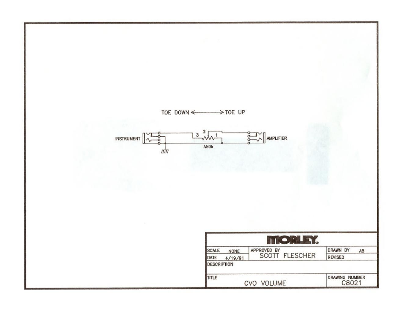 Morley CVO Compact Volume Schematic