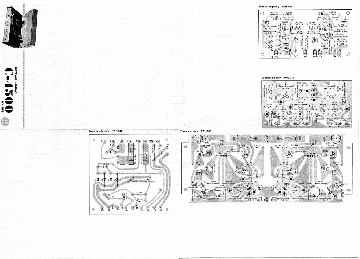 pioneer c 4500 schematic