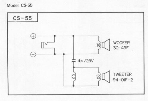 pioneer cs 55 schematic