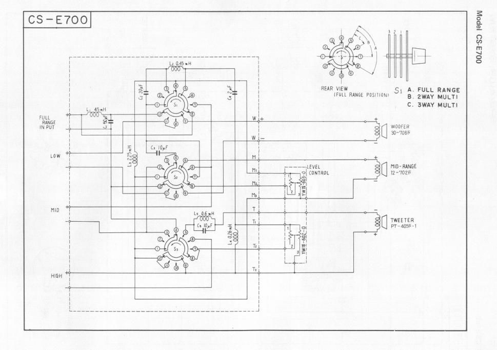 pioneer cse 700 schematic