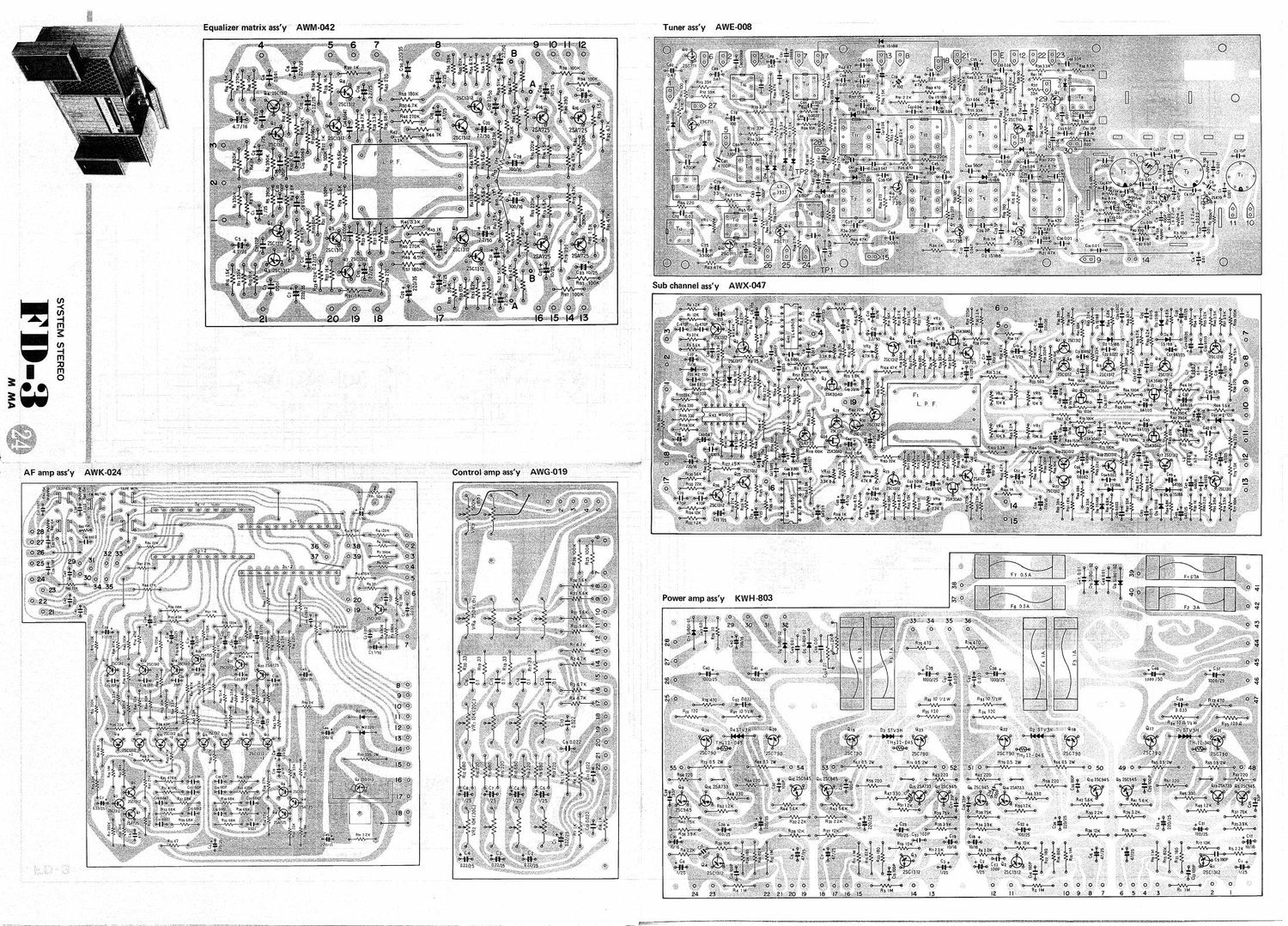 pioneer fd 3 schematic