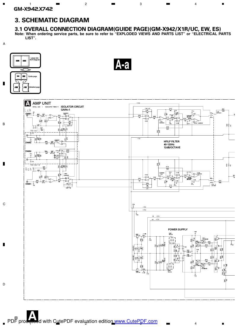 pioneer gmx 942 schematic