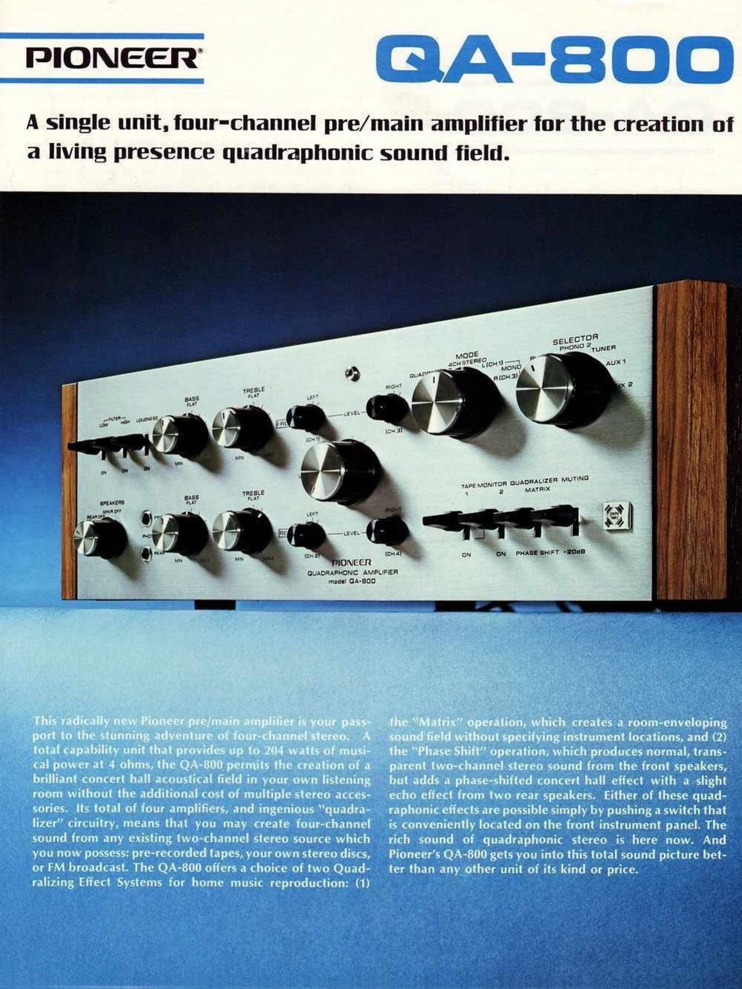 pioneer qa 800 brochure 2