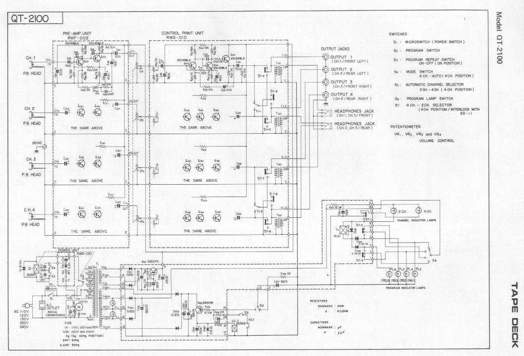 pioneer qt 2100 schematic