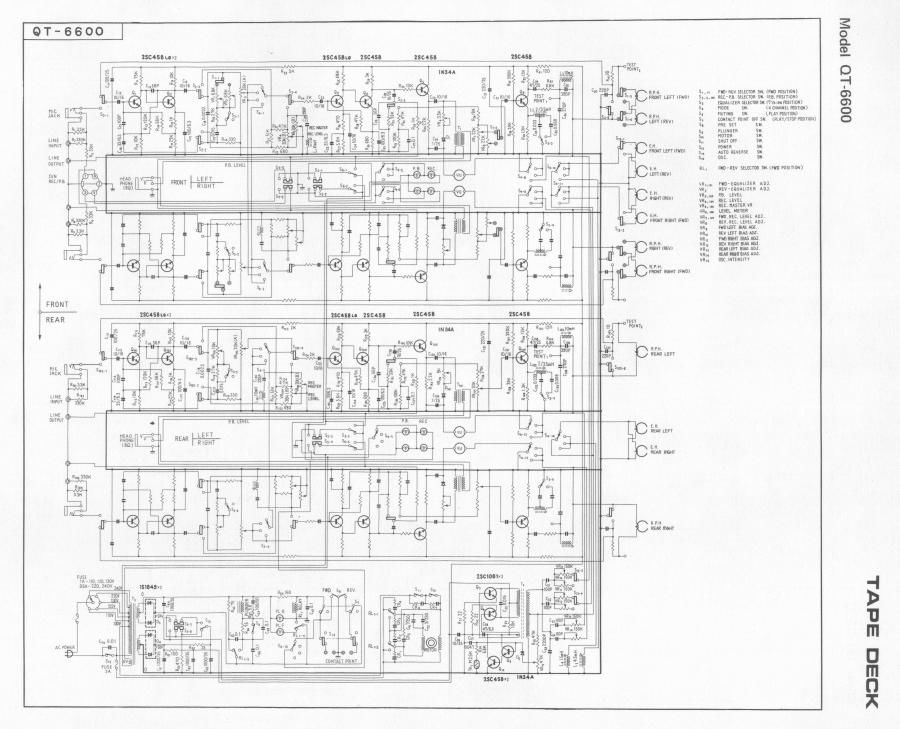 pioneer qt 6600 schematic