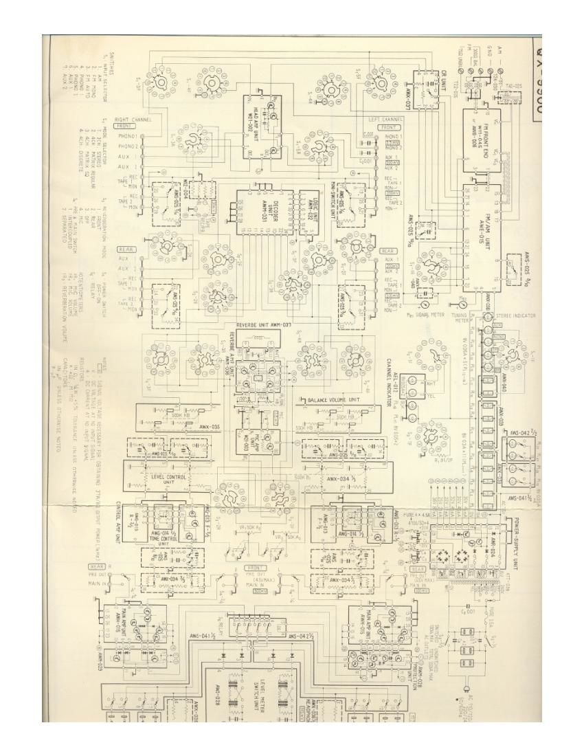 pioneer qx 9900 schematic