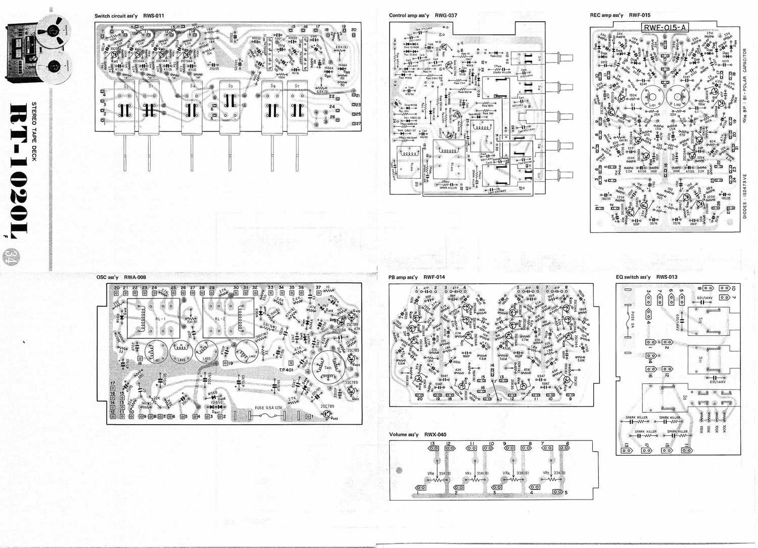 pioneer rt 1020 lf schematic