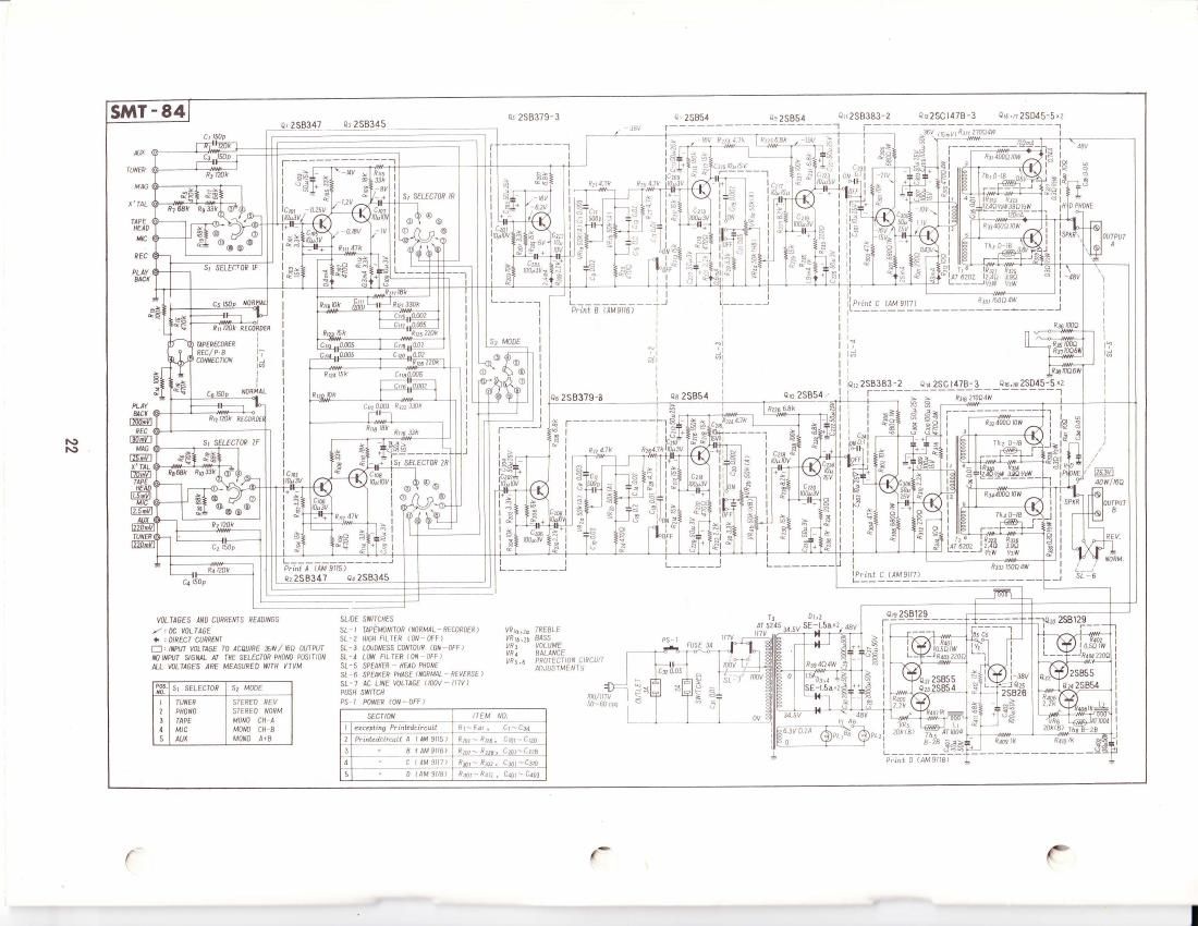 pioneer smt 84 schematic