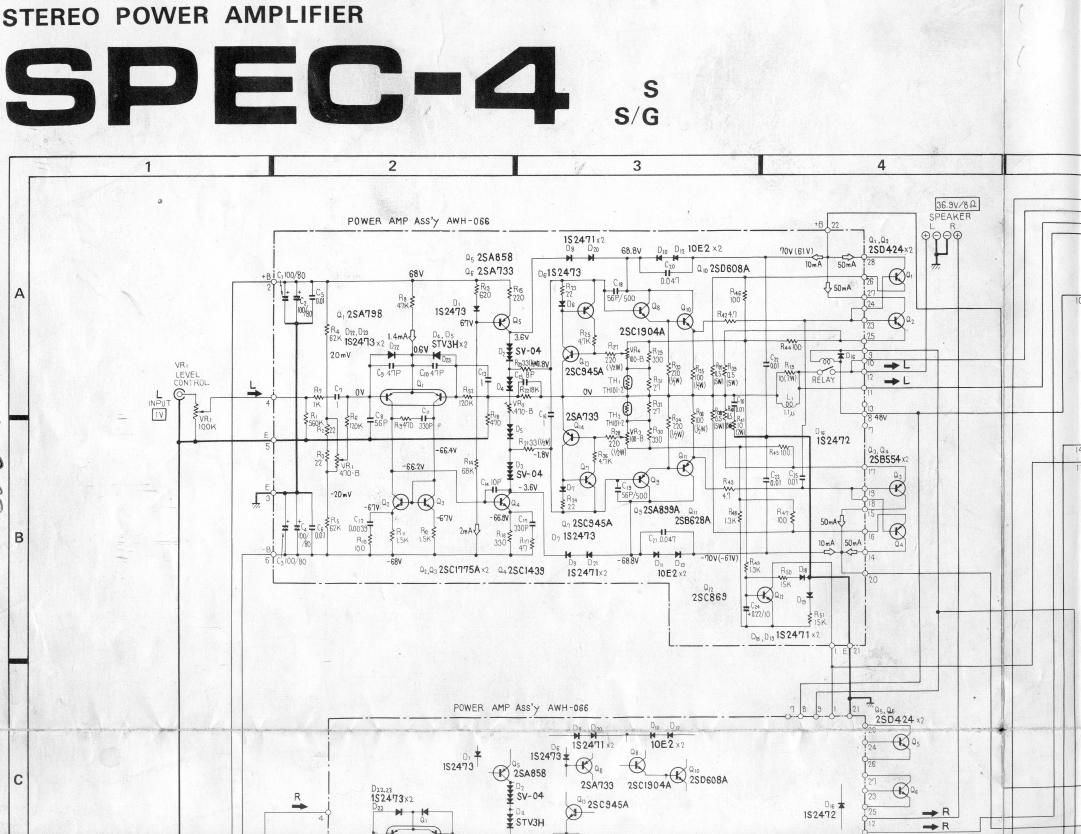 pioneer spec 4 schematic