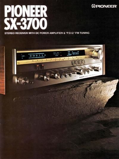 pioneer sx 3700 brochure