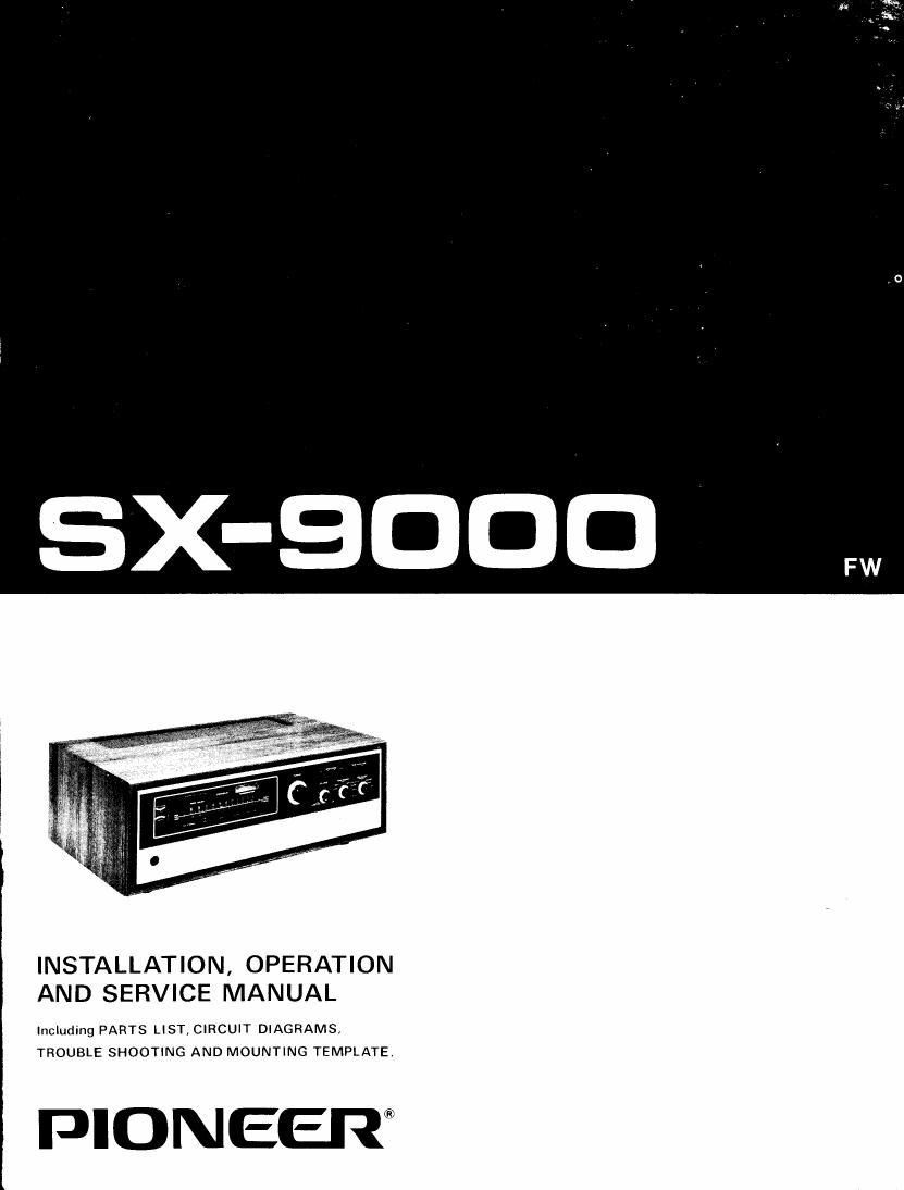 Pioneer sx9000