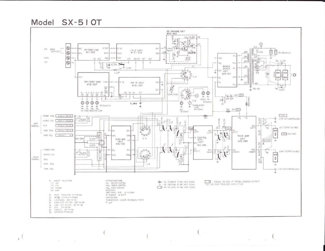 pioneer sx 510t