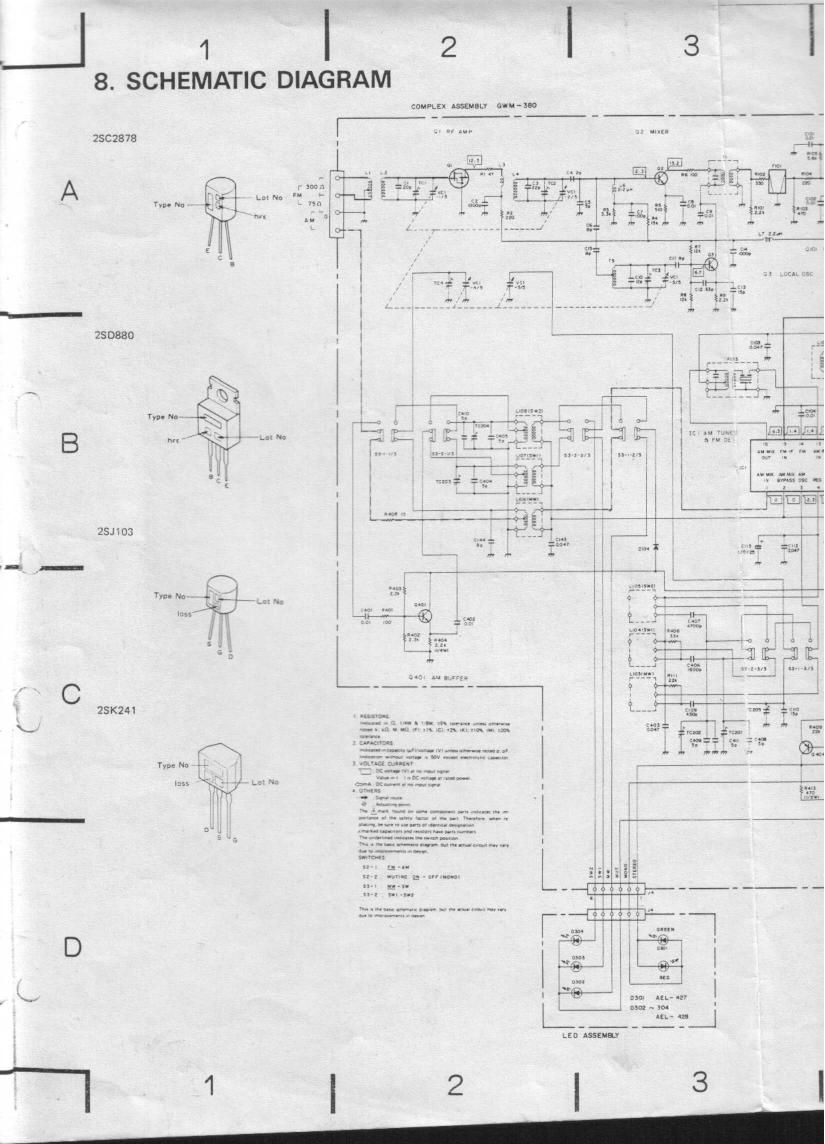 pioneer tx 101 schematic