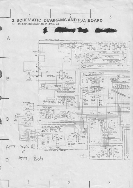 pioneer tx 720 schematic