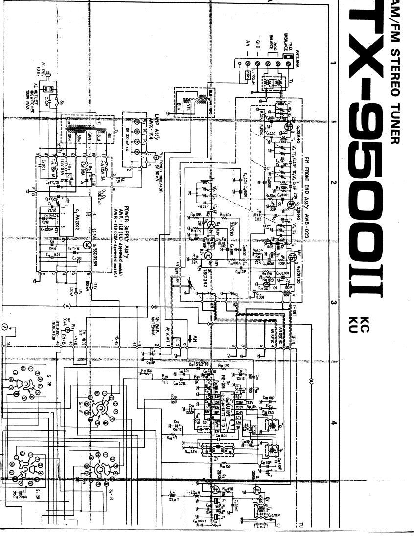 pioneer tx 9500 mk2 schematic