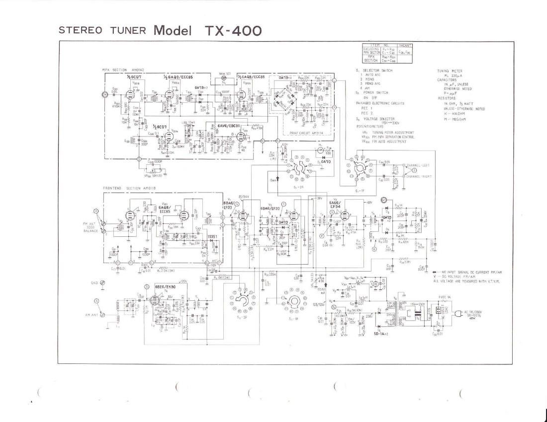 pioneer tx 400