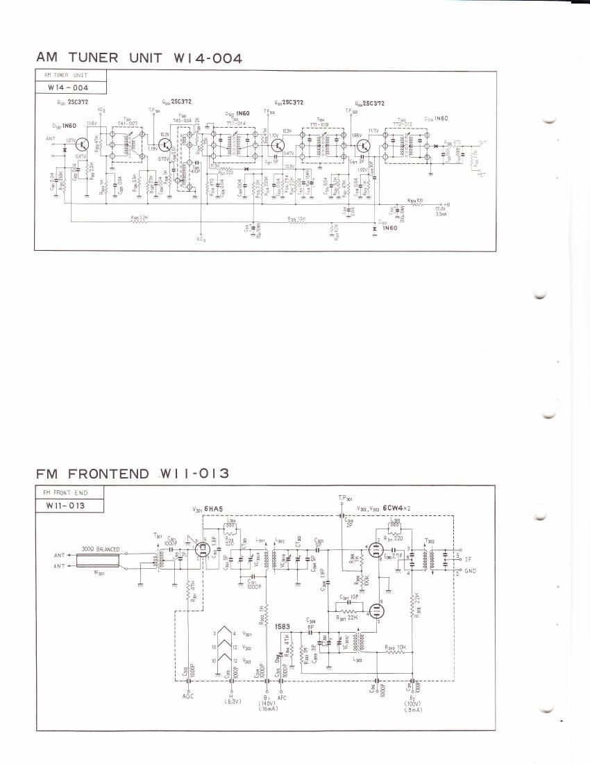 pioneer w 11013 schematic