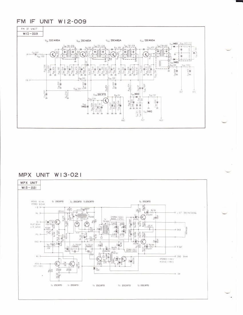 pioneer w 12009 schematic