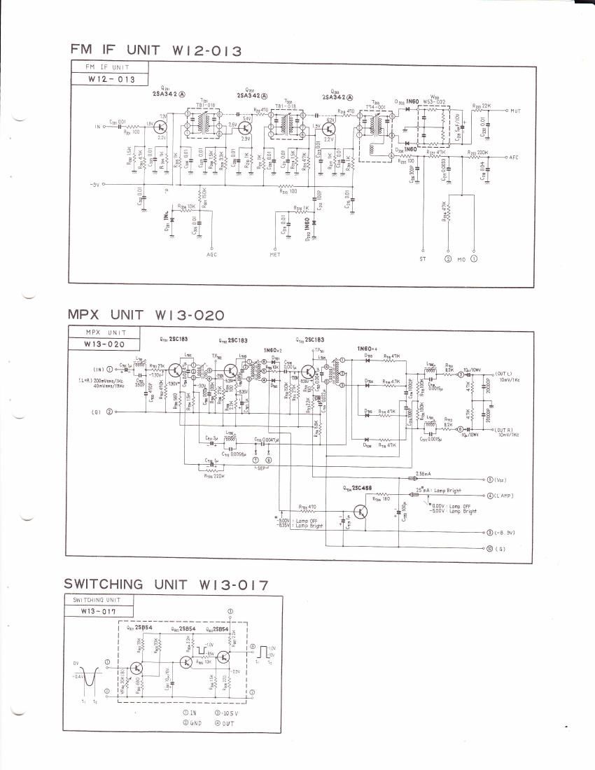 pioneer w 12013 schematic