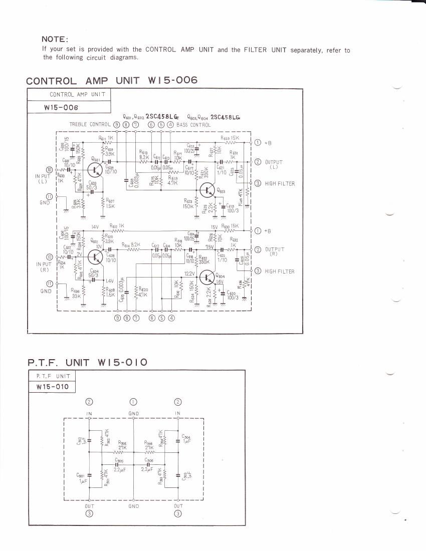 pioneer w 15006 schematic