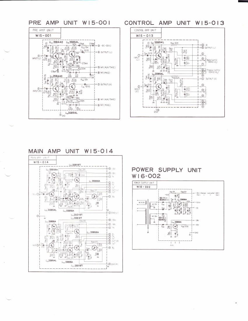 pioneer w 15014 schematic