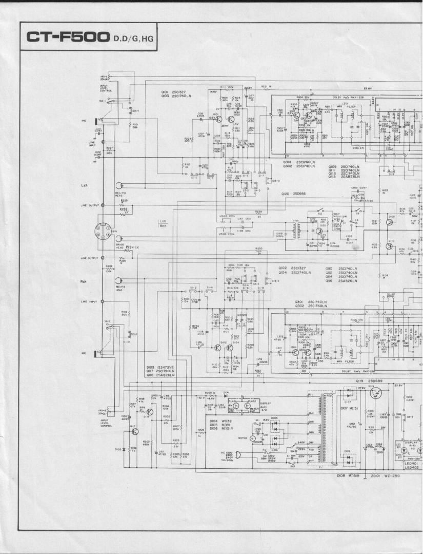 pioneer ctf 500 schematic