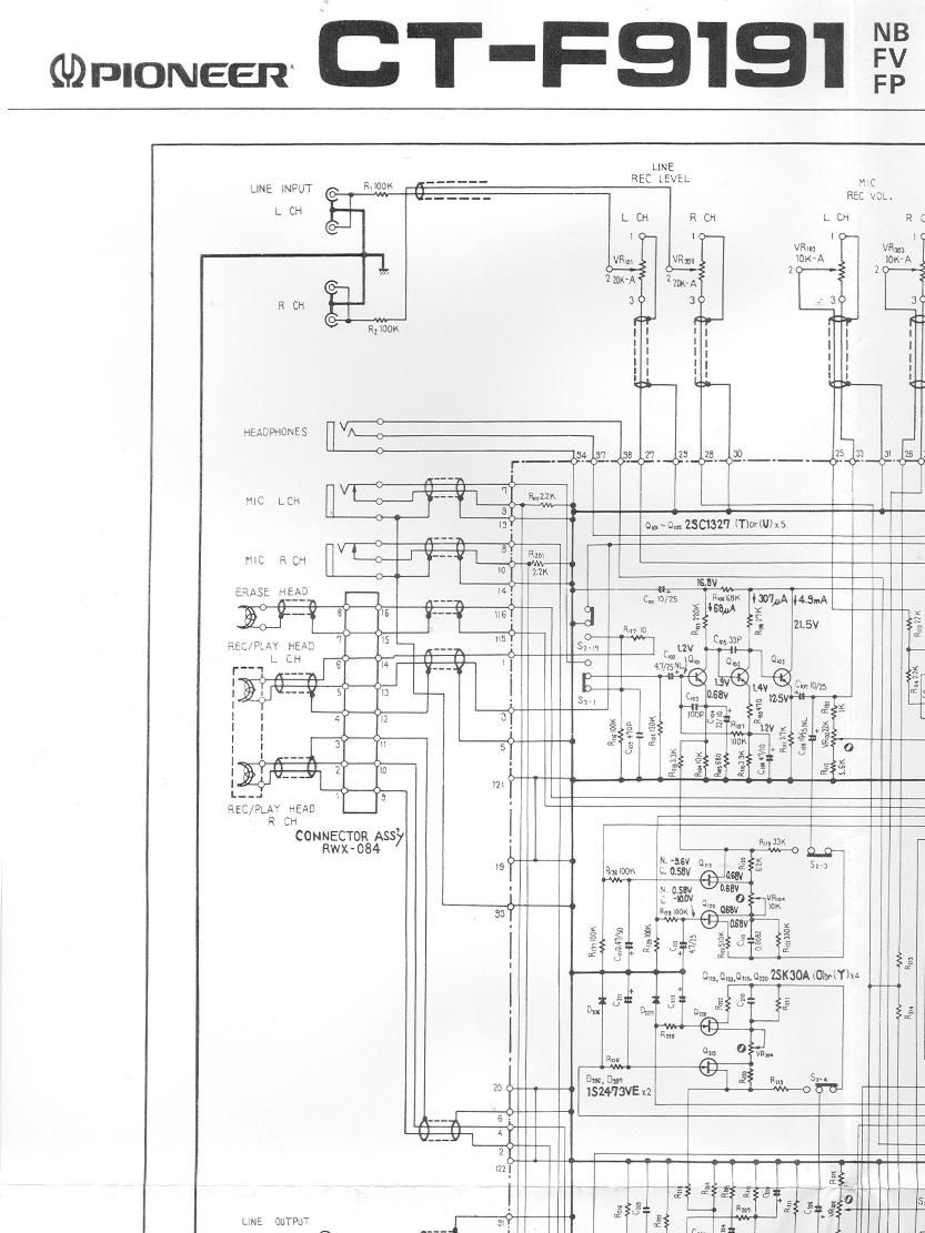 pioneer ctf 9191 schematic