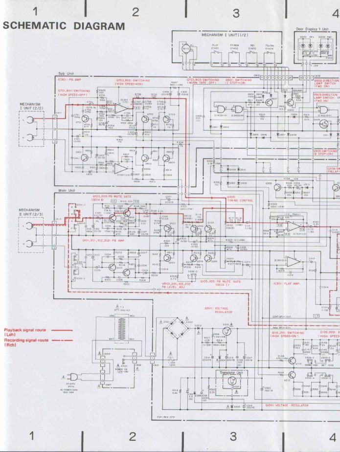 pioneer ctw 1270 schematic