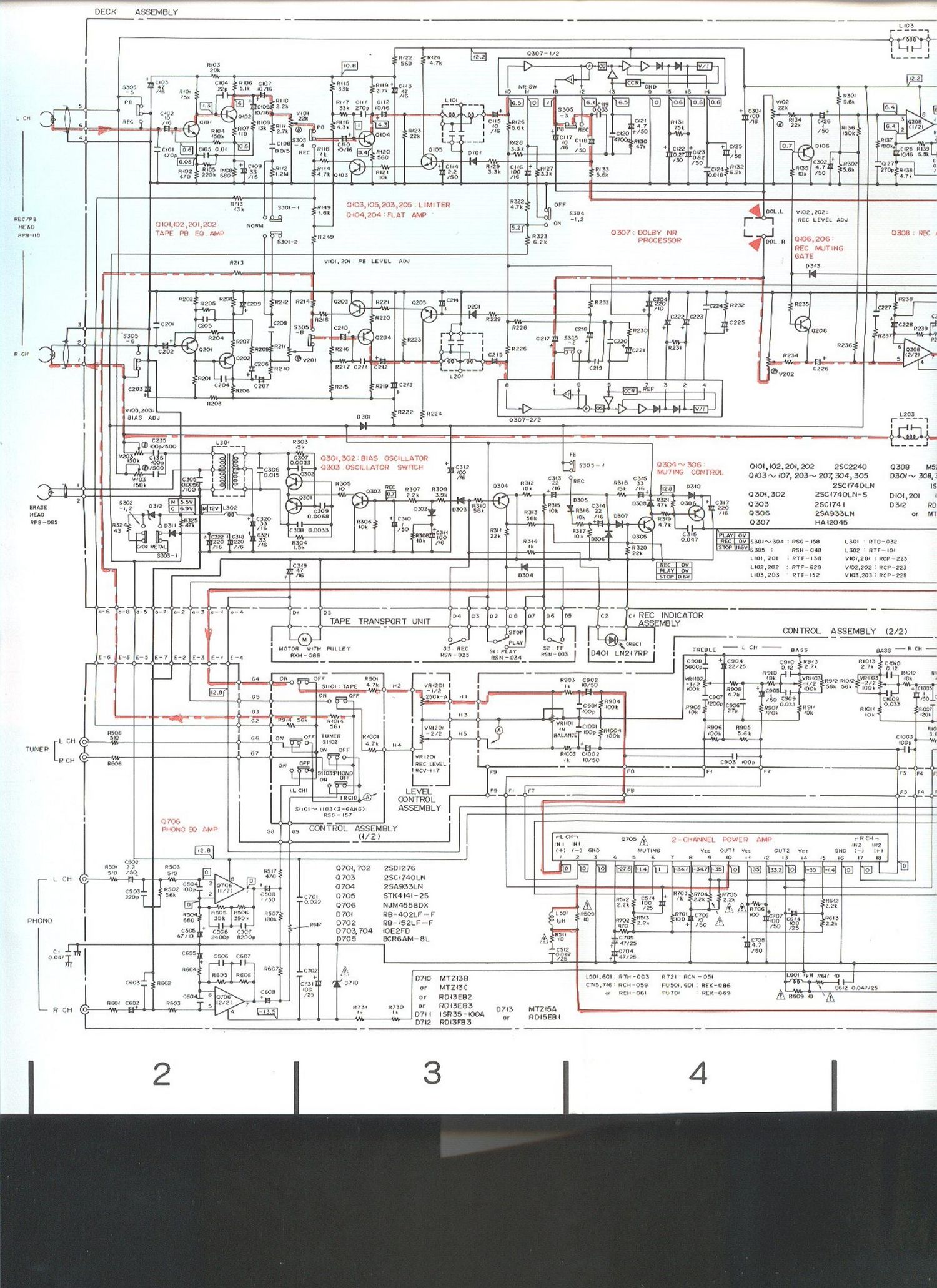 pioneer dcz 100 schematic