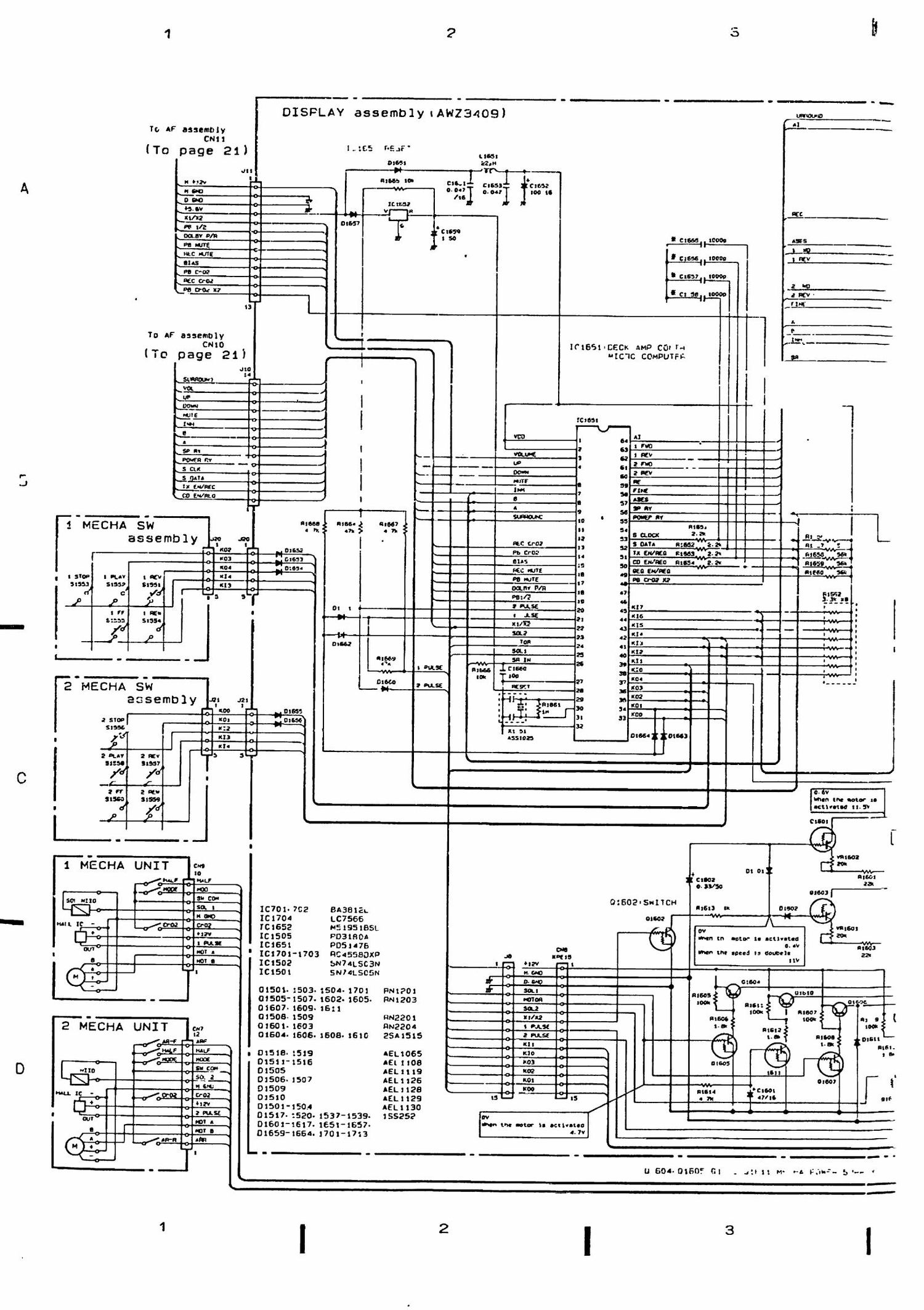 pioneer dcz 74 schematic