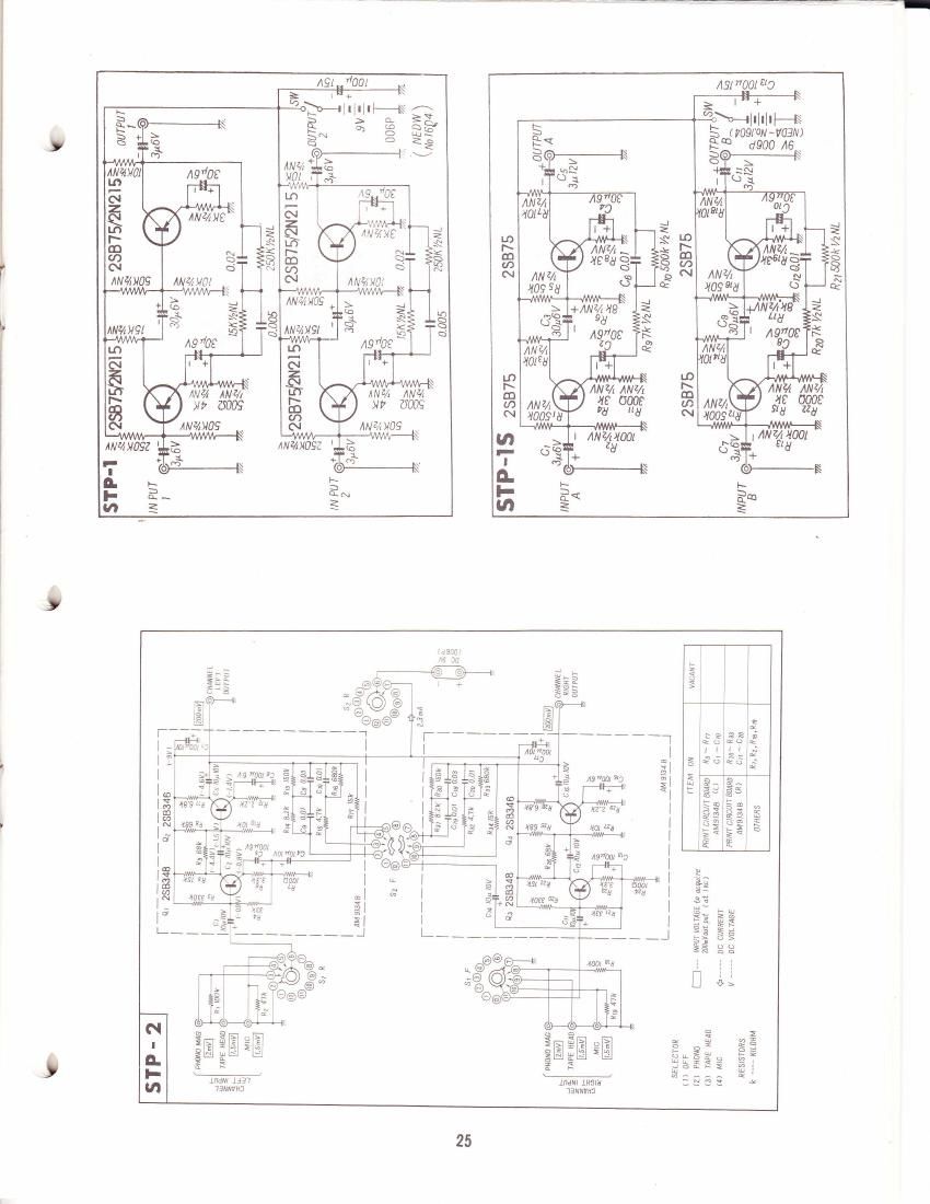 pioneer stp 1 s schematic