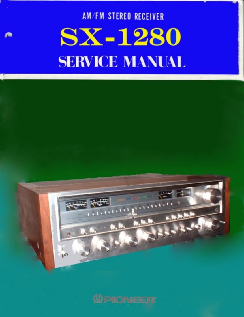 pioneer sa 1280 service manual