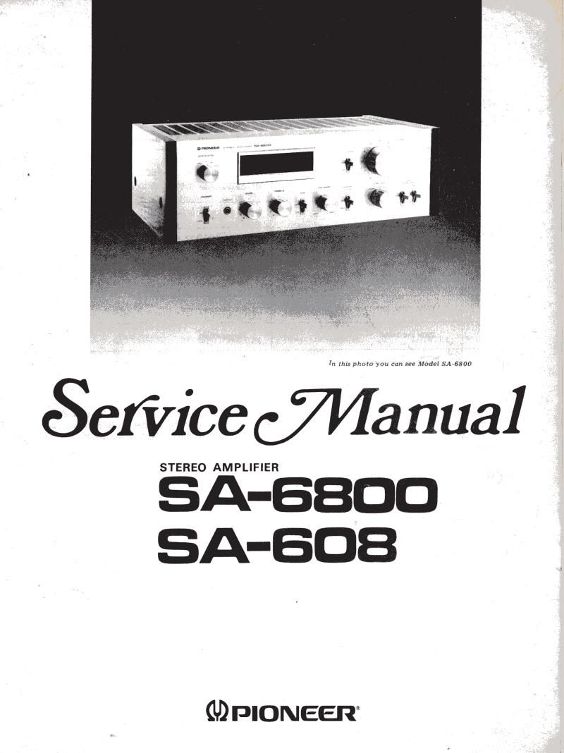 protek 608 service manual