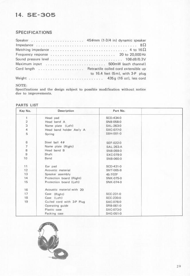 pioneer sel 40 service manual