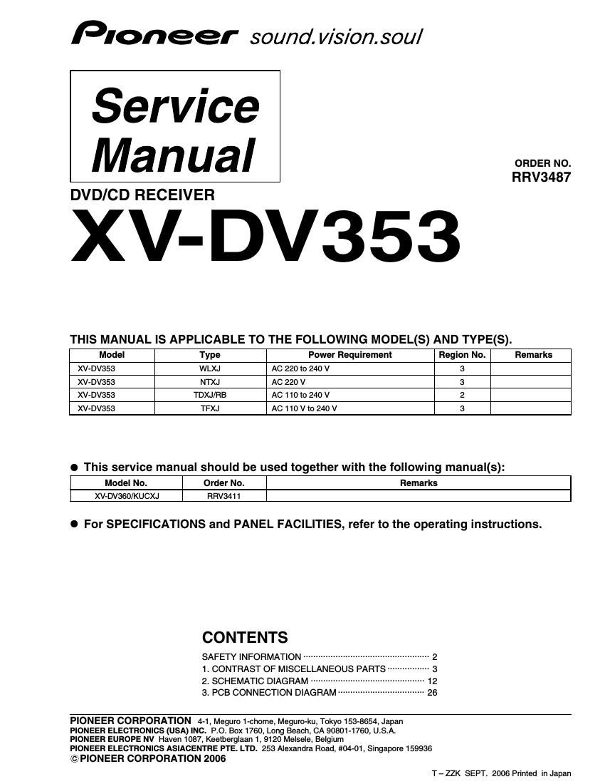 candy cd 353 s service manual