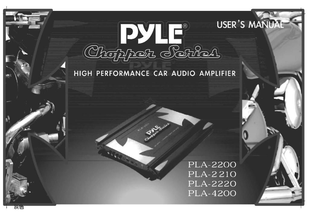 pyle pla 2210 owners manual