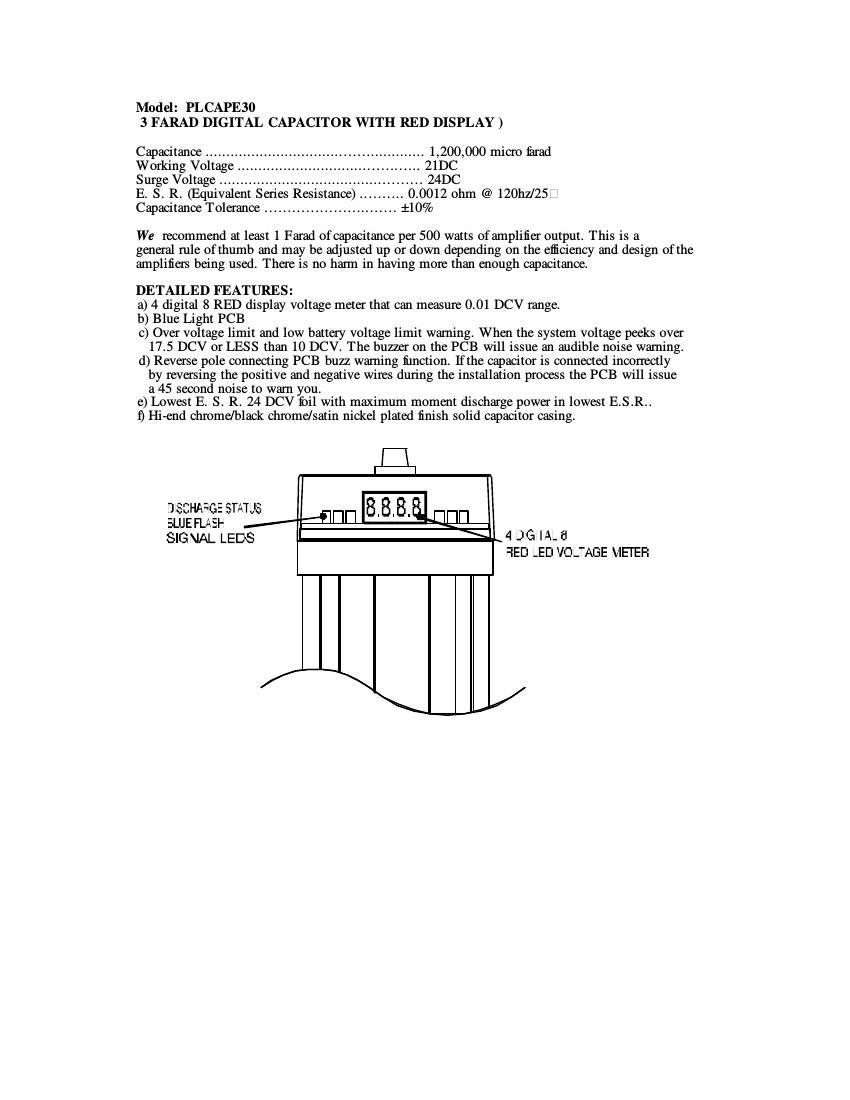 pyle plcape 30 owners manual