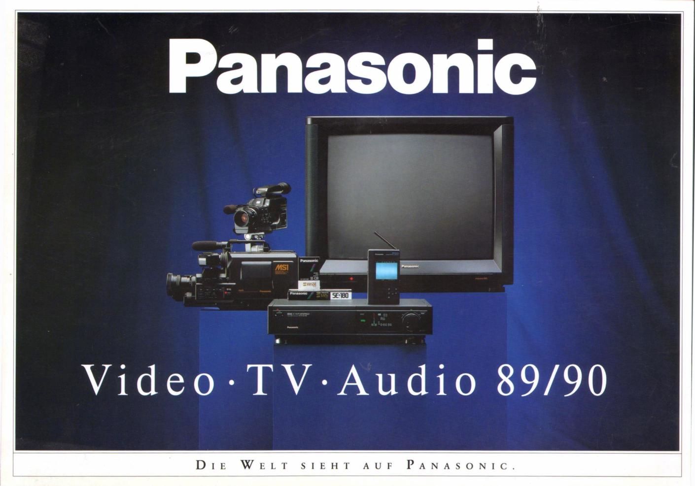 panasonic catalogs 1998 99 panasonic