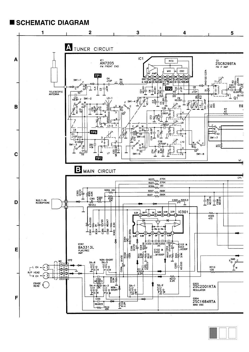 panasonic fs 470 schematic