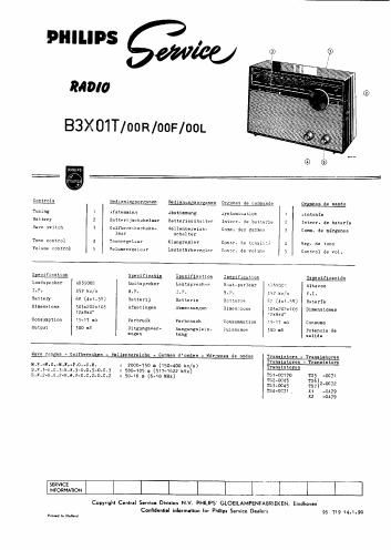 philips b 3 x 01 t