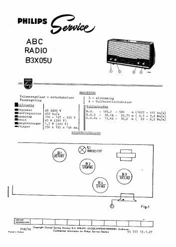 Free Audio Service Manuals - Free Download Philips B 3 X 05 U Service ...