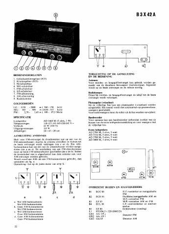 philips b 3 x 42 a service manual