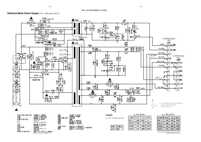 philips cd r 786 schematic