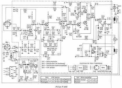 philips n 2202 schematic