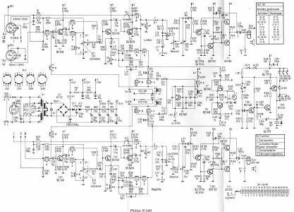 philips n 2401 schematic