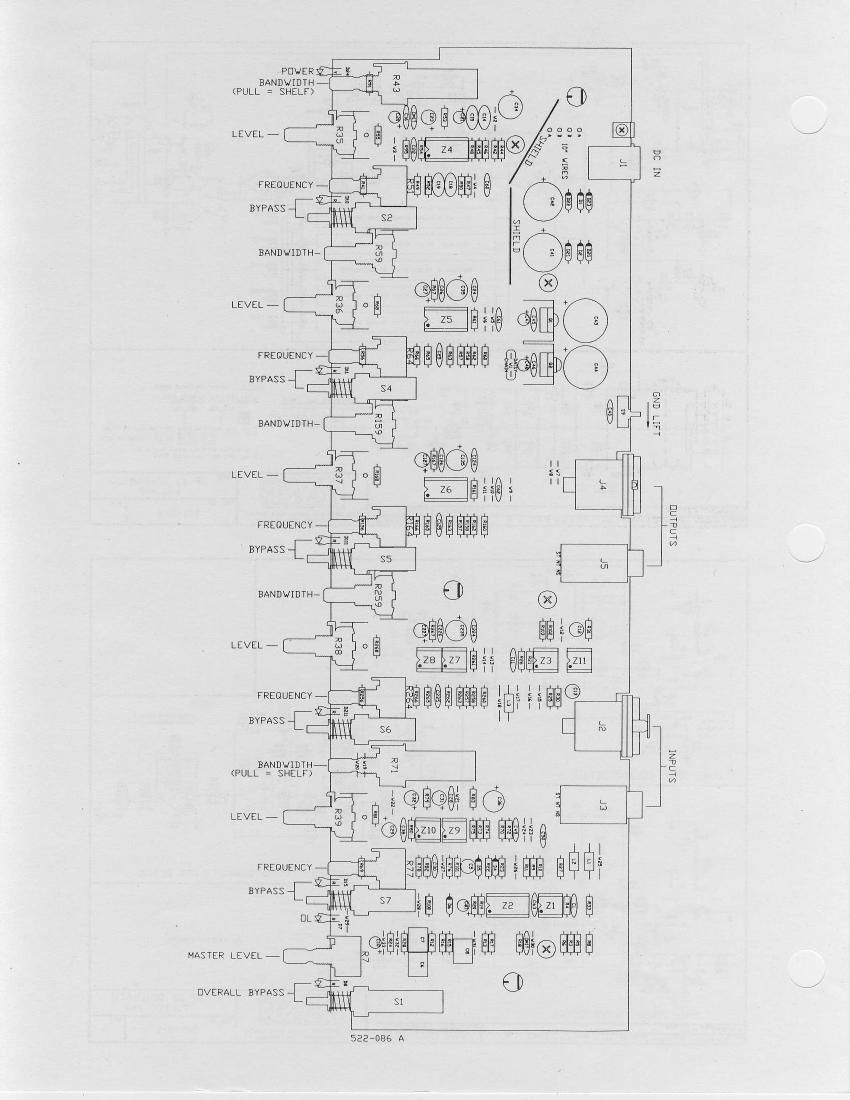 rane SP 15 Preamp Schematics