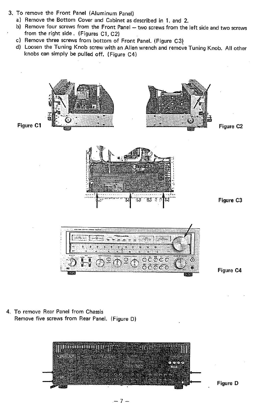 realistic sta 2100 service manual