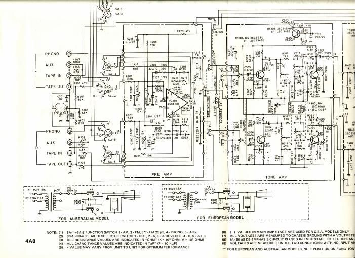 realistic sta 52 b schematic