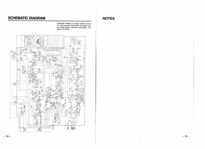 realistic trc 415 schematic