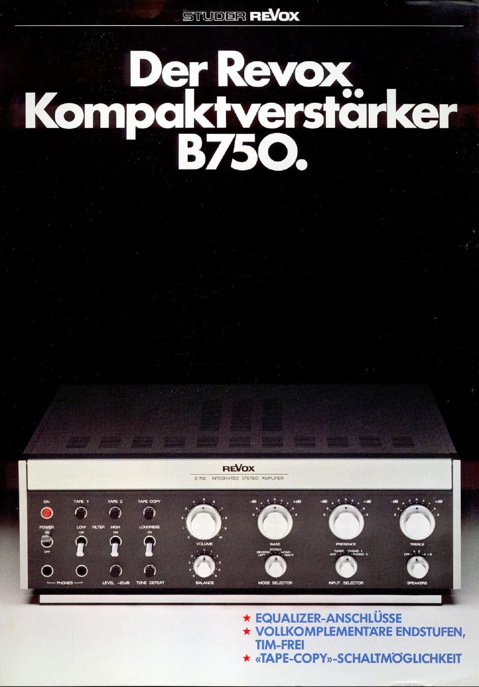 revox B750 brochure 2